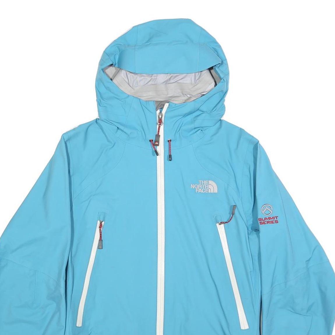 THE NORTH FACE Womens Blue Summit Series Outdoor Jacket S Polyamide Plain