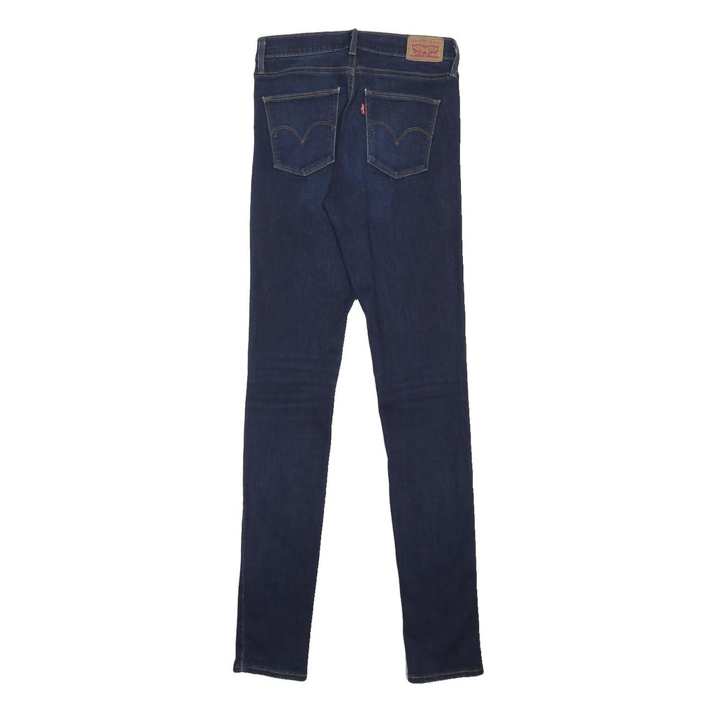 LEVI'S Slimming Womens Jeans Blue Slim Skinny Denim Medium W28 L34 Stretch
