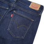 LEVI'S Slimming Womens Jeans Blue Slim Skinny Denim Medium W28 L34 Stretch