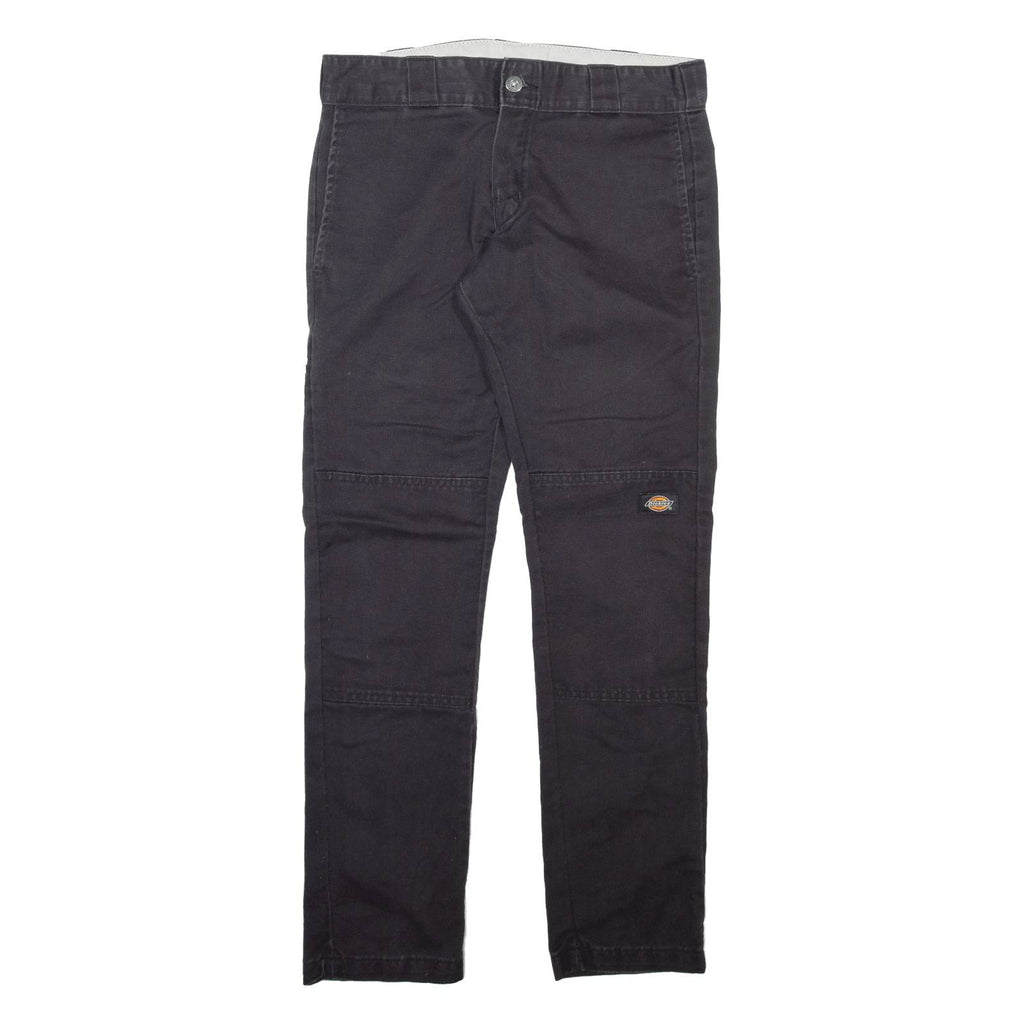 DICKIES Womens Trousers Grey Slim Skinny W30 L30