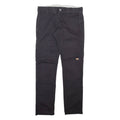 DICKIES Womens Trousers Grey Slim Skinny W30 L30