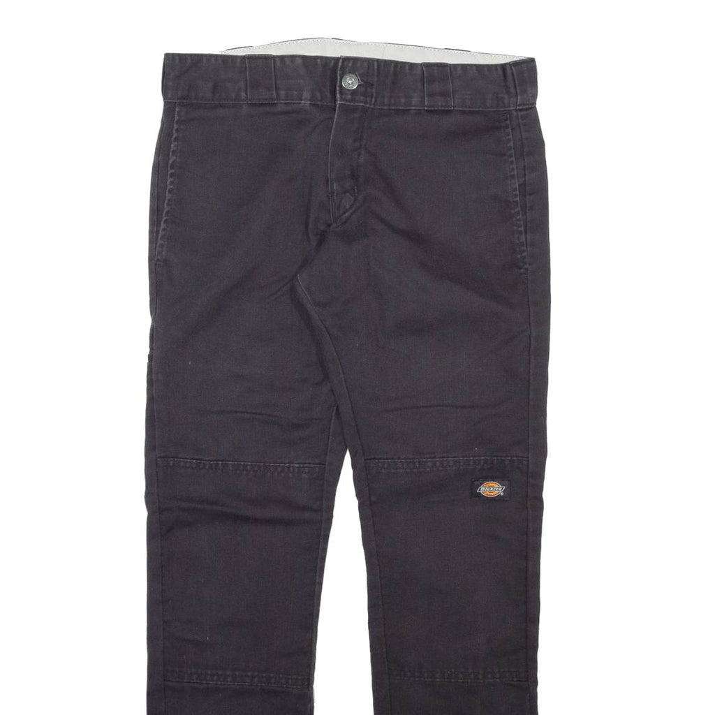 DICKIES Womens Trousers Grey Slim Skinny W30 L30