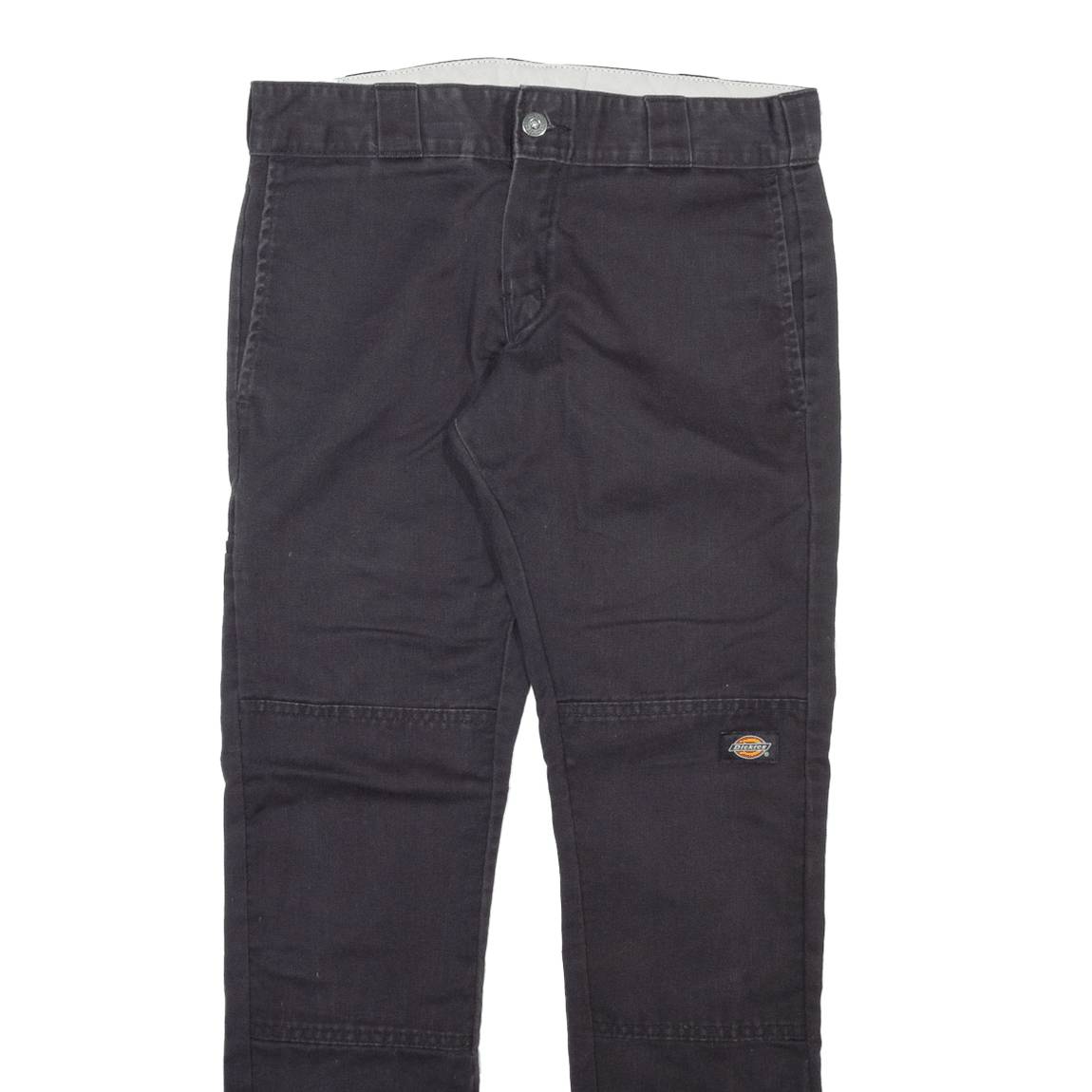 DICKIES Womens Trousers Grey Slim Skinny W30 L30