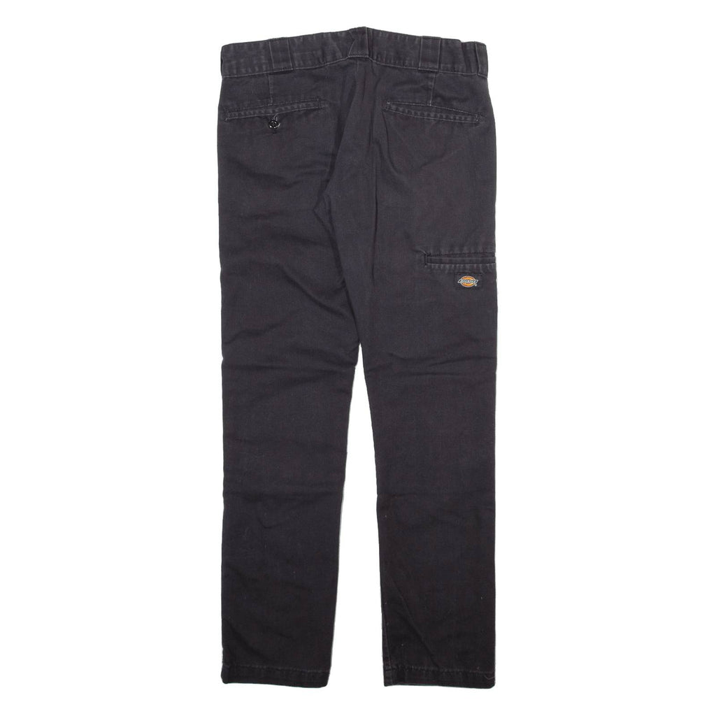 DICKIES Womens Trousers Grey Slim Skinny W30 L30