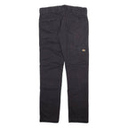DICKIES Womens Trousers Grey Slim Skinny W30 L30