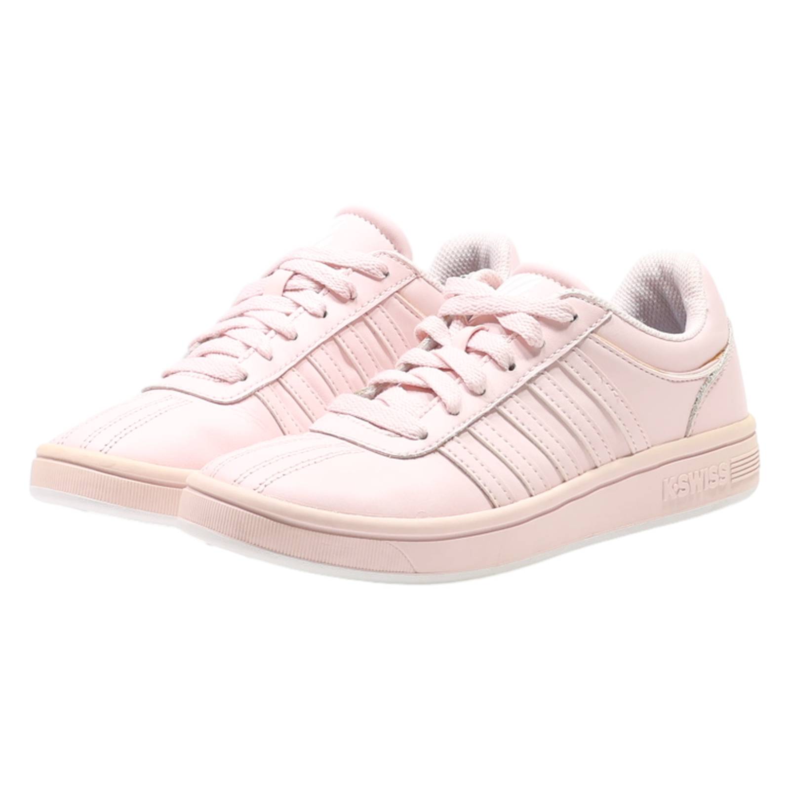 K-SWISS Sneaker Trainers Pink Synthetic Womens UK 4