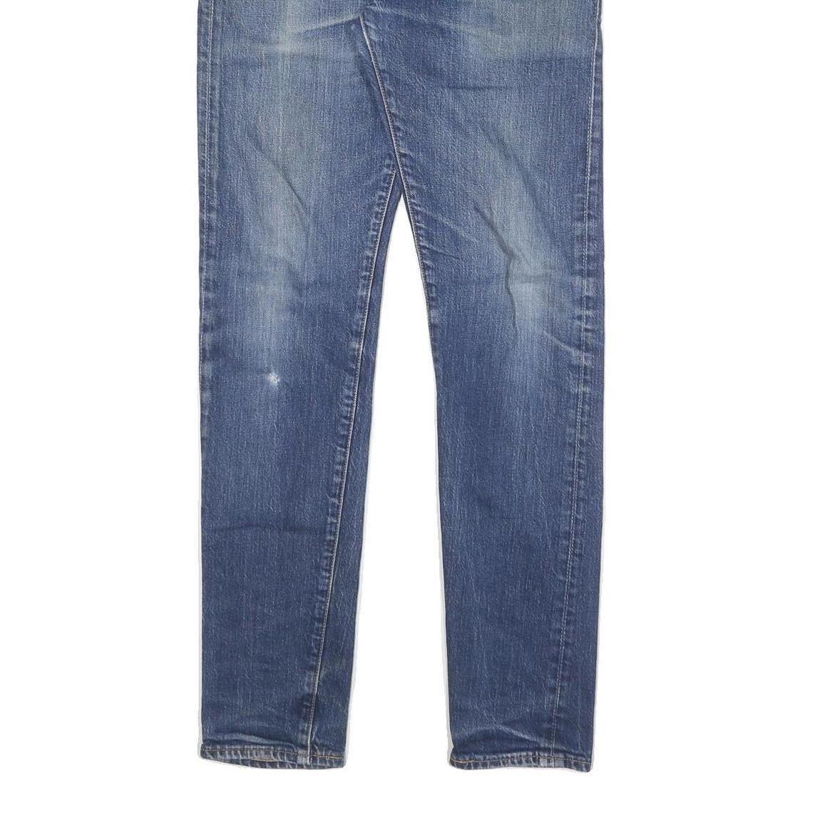 LEVI'S 512 Tapered Mens Jeans Blue Slim Denim Medium W31 L32 Classic Cotton