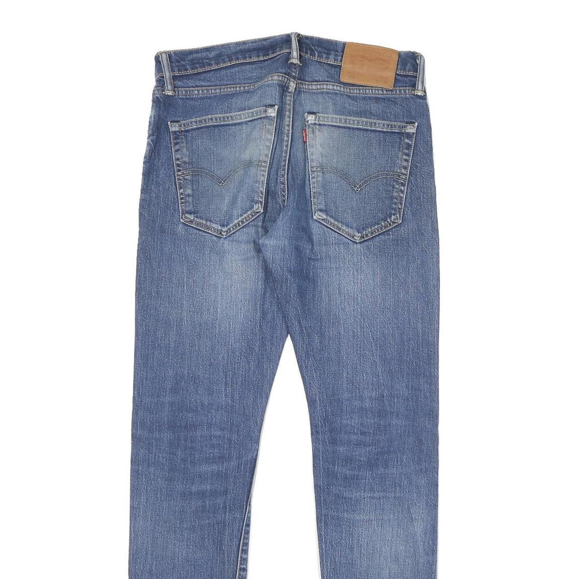 LEVI'S 512 Tapered Mens Jeans Blue Slim Denim Medium W31 L32 Classic Cotton