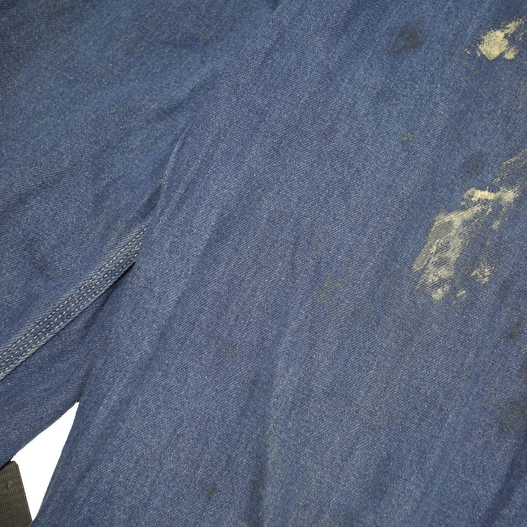 CARHARTT Mens Blue Cotton Blend Relaxed Denim Dungarees M W38 L28 Workwear
