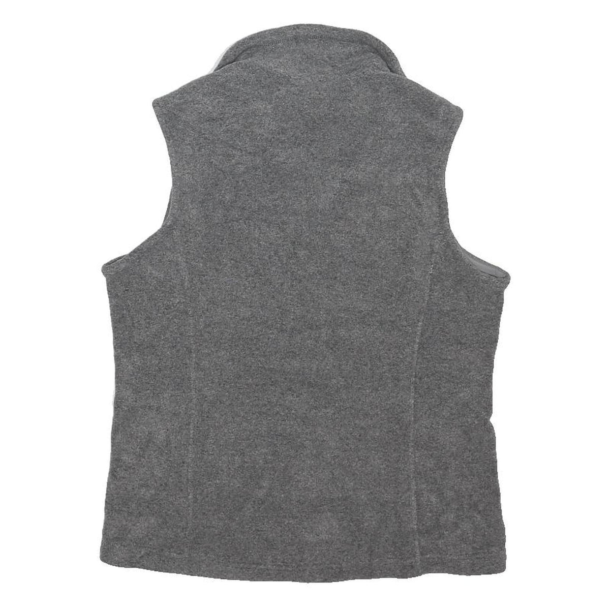 PATAGONIA Womens Grey Fleece Zip Jacket S Polyester Blend Casual Outdoor Vest