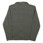 THE NORTH FACE Mens Green Jacket M Polyester Blend Zip Fleece Outdoor Casual