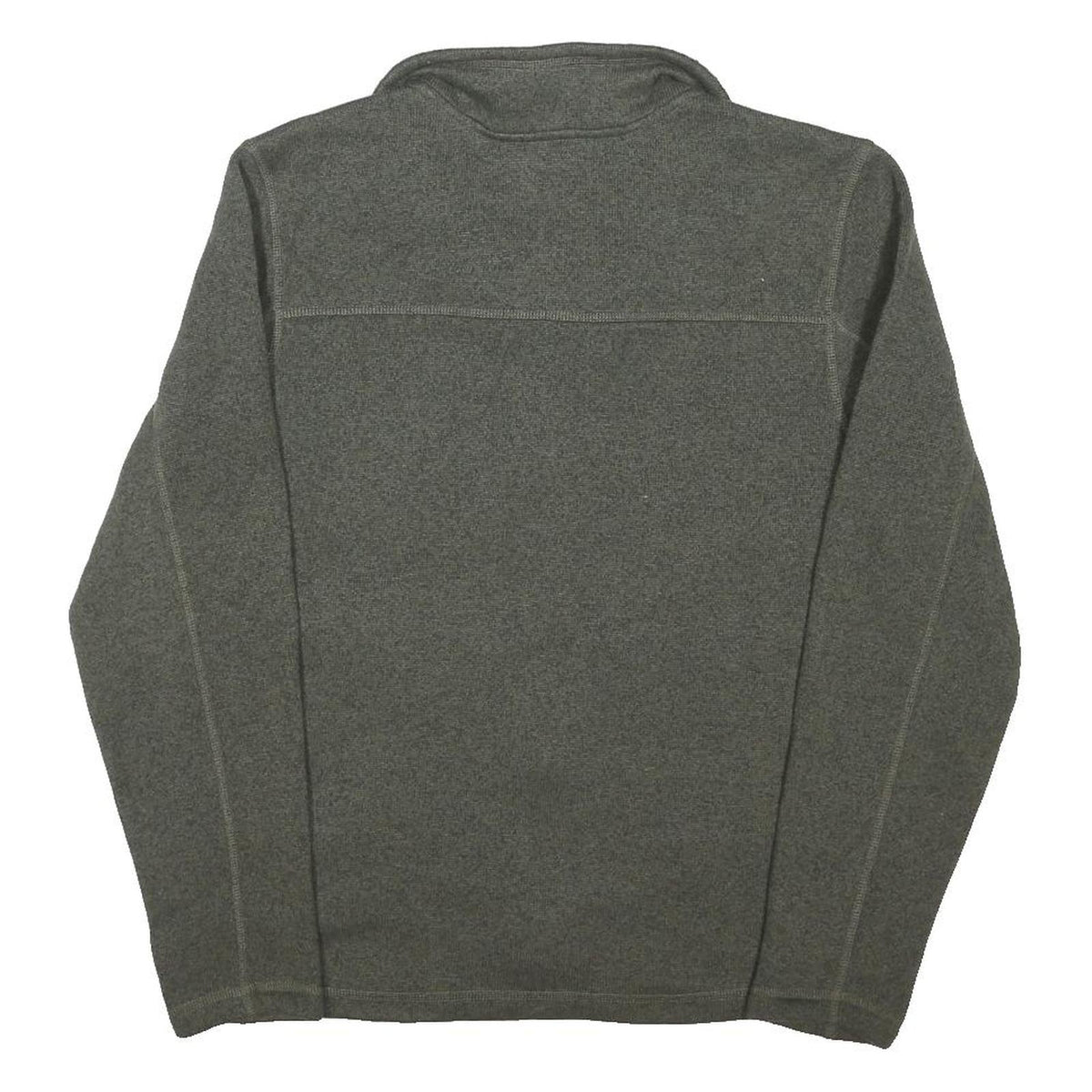 THE NORTH FACE Mens Green Jacket M Polyester Blend Zip Fleece Outdoor Casual