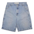 ARIZONA JEAN COMPANY Mens Light Blue Denim Carpenter Shorts M W34 Casual Cotton