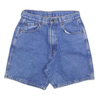 JORDACHE Womens Denim Blue Casual Shorts S W28 Classic Fit Cotton Blend