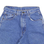 JORDACHE Womens Denim Blue Casual Shorts S W28 Classic Fit Cotton Blend