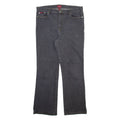CHAPS Womens Jeans Grey Regular Bootcut W34 L29