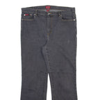 CHAPS Womens Jeans Grey Regular Bootcut W34 L29