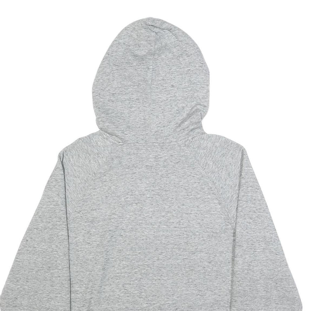 LEVI'S Womens Grey Hoodie S Cotton Blend Sweatshirt Casual Logo Pullover