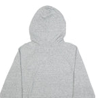 LEVI'S Womens Grey Hoodie S Cotton Blend Sweatshirt Casual Logo Pullover