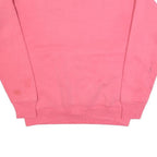 LEE Womens Pink Crew Neck Sweatshirt M Casual Cotton Blend Pullover
