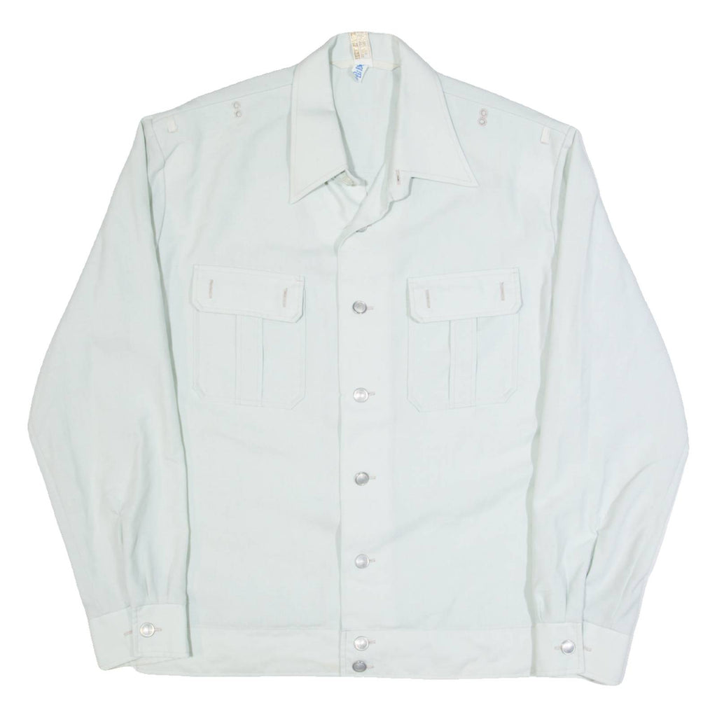 Lightweight Shacket Mens Jacket Grey 90s L