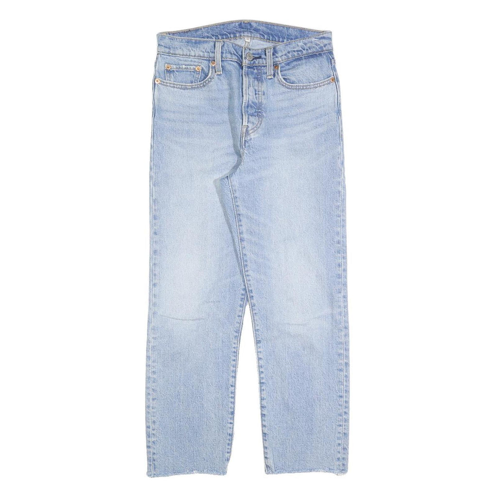 LEVI'S Womens Jeans Blue Regular Straight Denim Light W28 L26 Classic Cotton