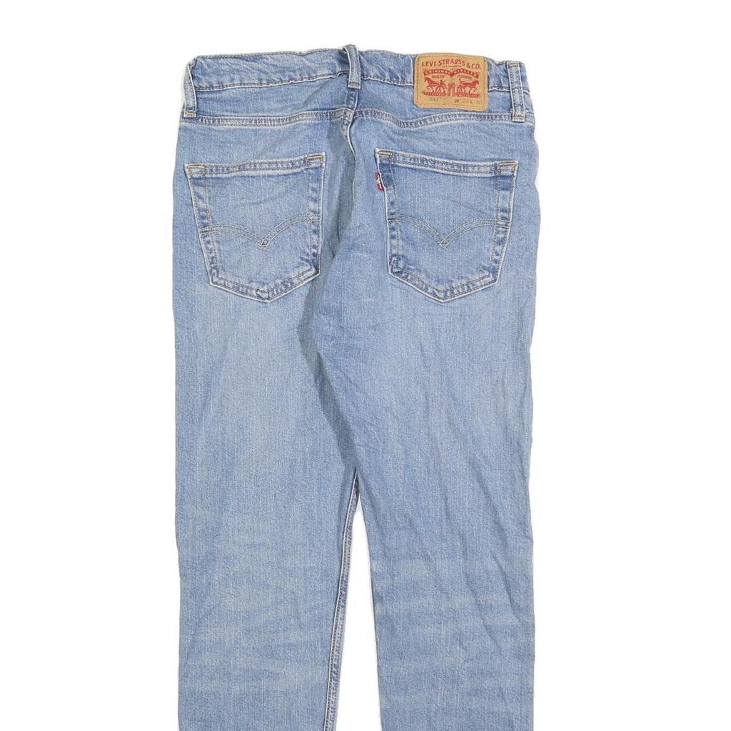 LEVI'S 512 Tapered Mens Jeans Blue Slim Tapered Denim Medium W29 L30 Casual