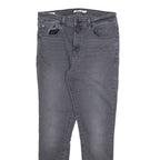 LEVI'S 721 Big E Womens Jeans Grey Slim Skinny Stone Wash W31 L30