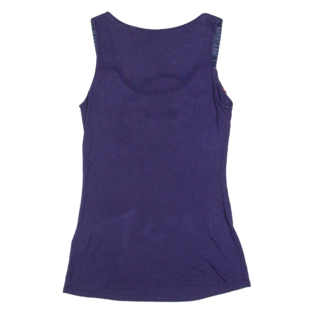 TED BAKER Womens Vest Blue Sleeveless S