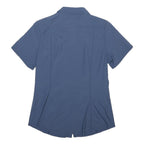 MAMMUT Womens Blue Synthetic Shirt XS Performance Outdoor Hiking