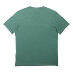 CHAMPION Mens Green T-Shirt S Short Sleeve Crew Neck Cotton Blend Casual Logo