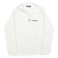 THE NORTH FACE Womens White Softshell Jacket S Polyester Blend Zip Outdoor