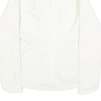 THE NORTH FACE Womens White Softshell Jacket S Polyester Blend Zip Outdoor