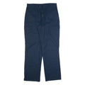 DICKIES Cargo Workwear Mens Trousers Blue Regular Straight W34 L34