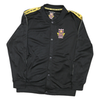 Mens Black Red Bull BC One Track Jacket L Polyester Blend Button Logo
