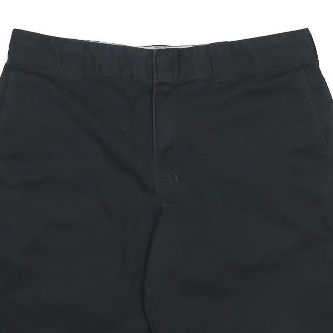 DICKIES Mens Shorts Black Casual L W37 Workwear Cotton Blend