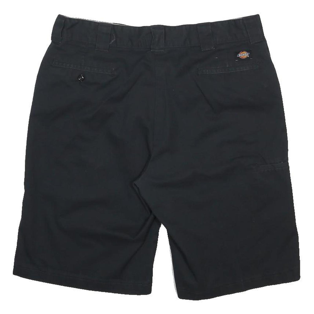DICKIES Mens Shorts Black Casual L W37 Workwear Cotton Blend