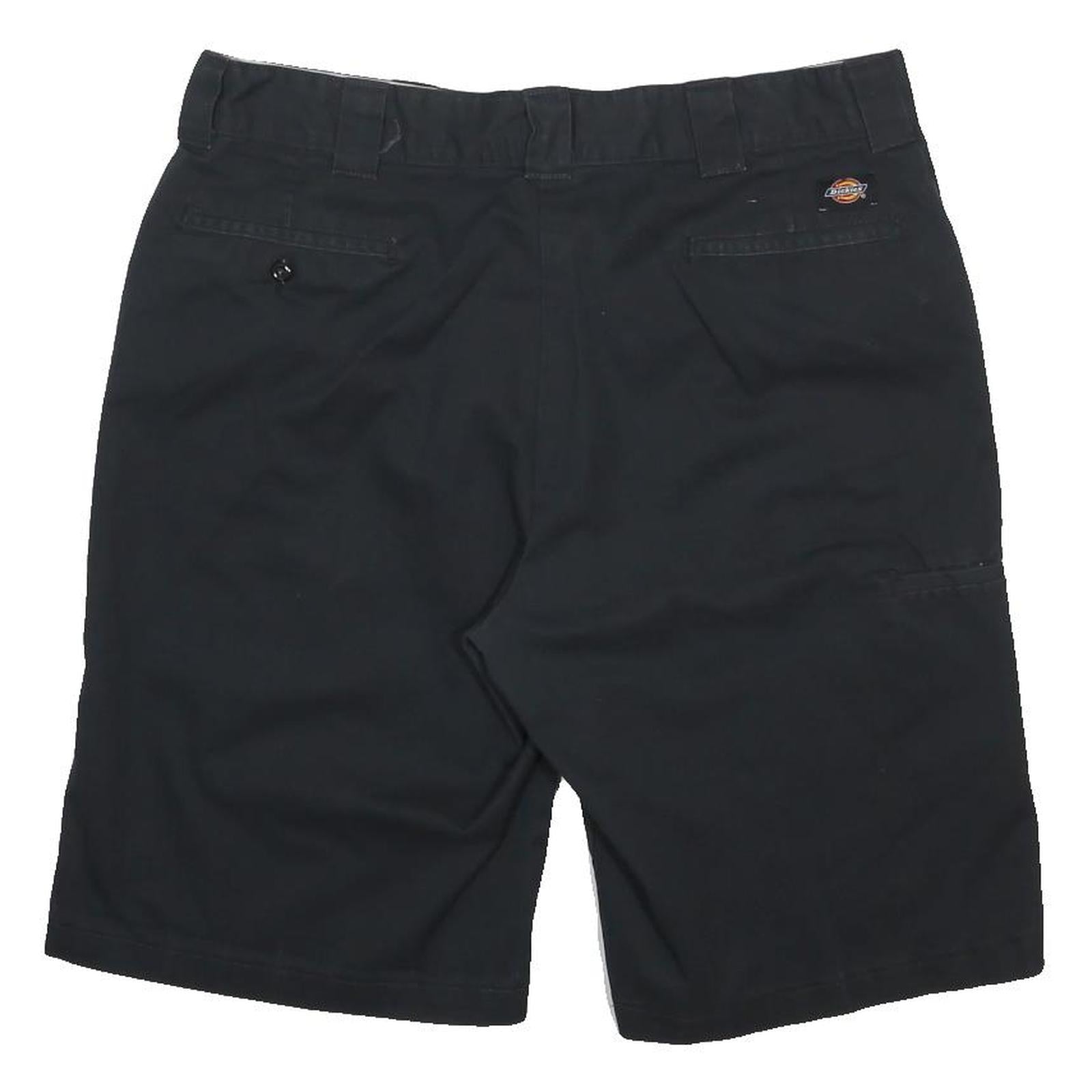 DICKIES Mens Shorts Black Casual L W37 Workwear Cotton Blend