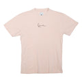 KARL KANI Mens Pink Signature Graphic T-Shirt XXS Short Sleeve Crew Neck