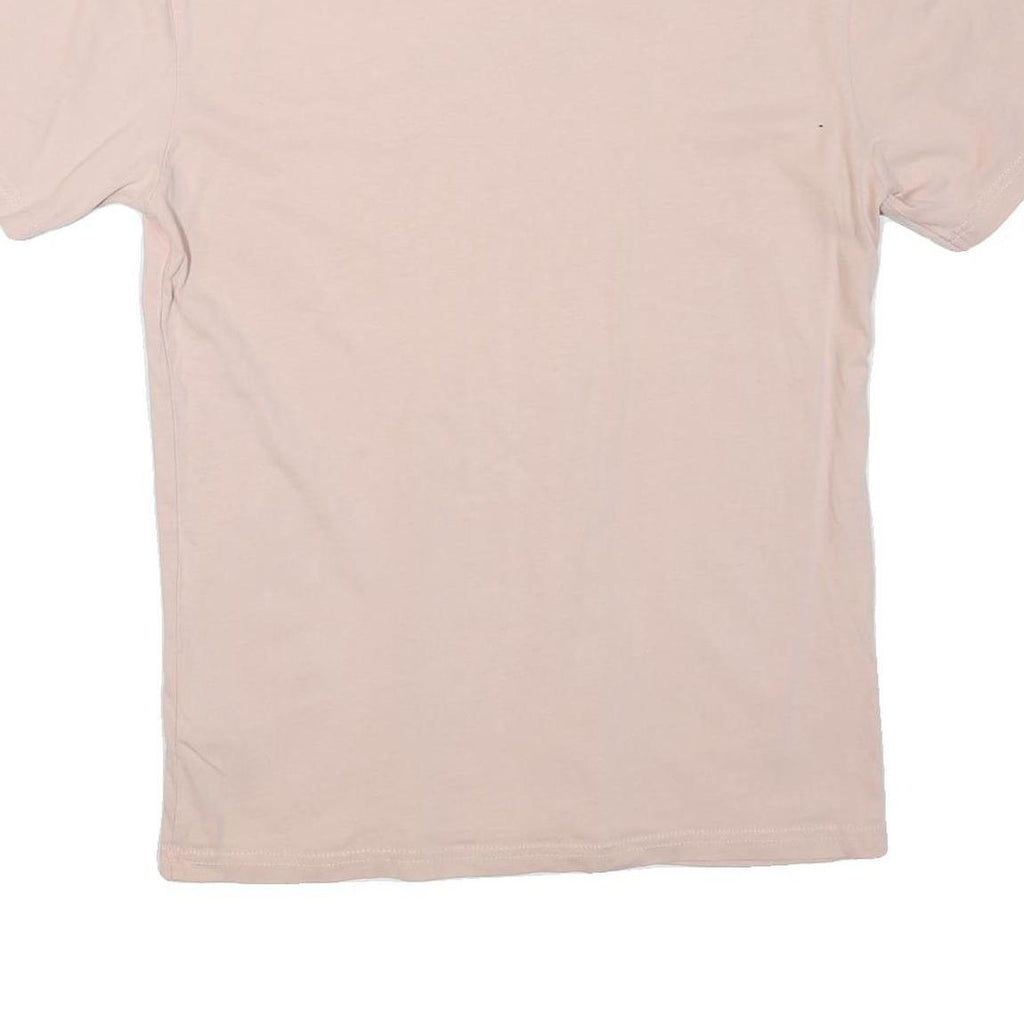 KARL KANI Mens Pink Signature Graphic T-Shirt XXS Short Sleeve Crew Neck