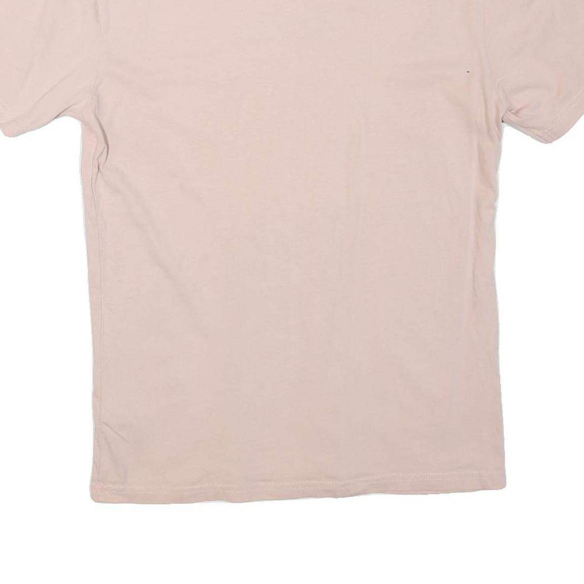 KARL KANI Mens Pink Signature Graphic T-Shirt XXS Short Sleeve Crew Neck