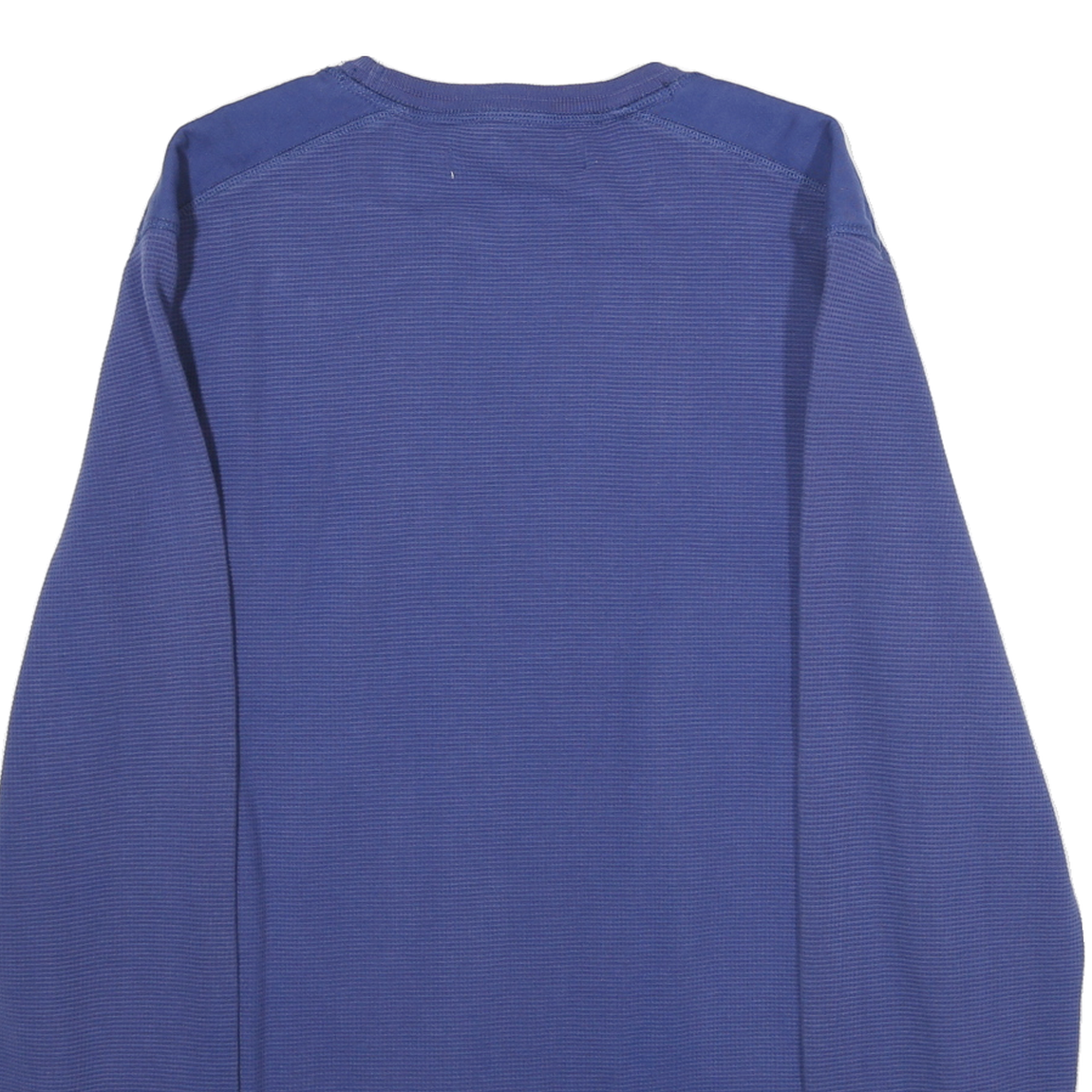 CALVIN KLEIN Mens Blue Crew Neck L Cotton Sweatshirt Long Sleeve Casual