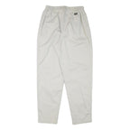 LEE Mens Relaxed White Cotton Blend Trousers W27 L30 Casual Zip Closure