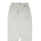 LEE Mens Relaxed White Cotton Blend Trousers W27 L30 Casual Zip Closure