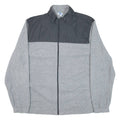 STARTER Mens Fleece Jacket Grey XL