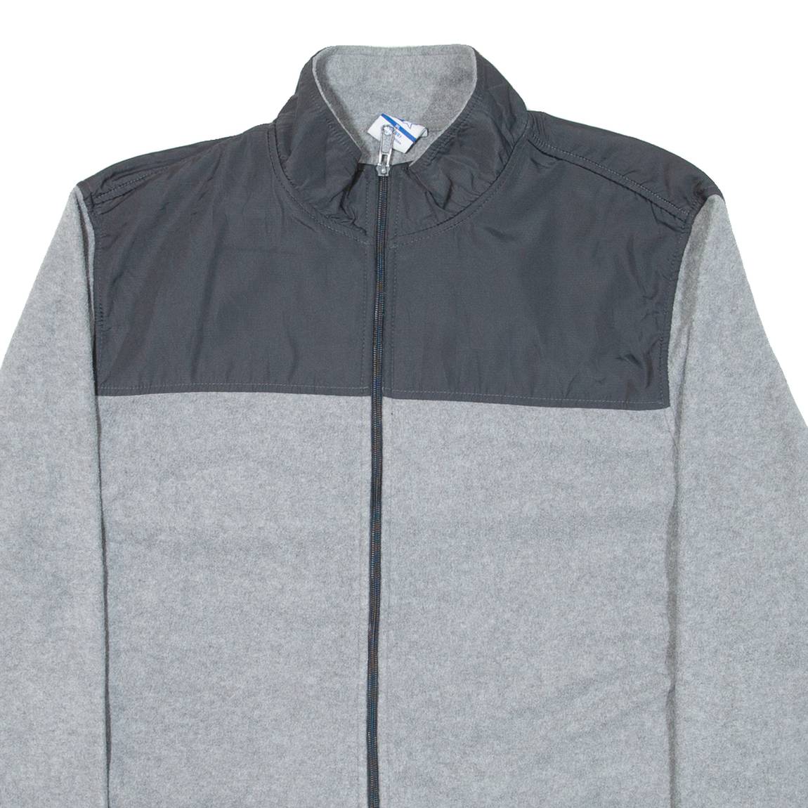STARTER Mens Fleece Jacket Grey XL