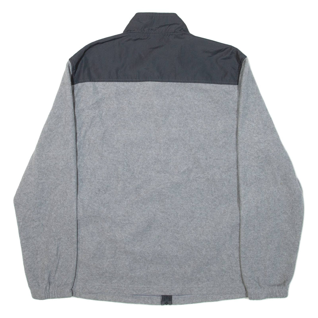 STARTER Mens Fleece Jacket Grey XL