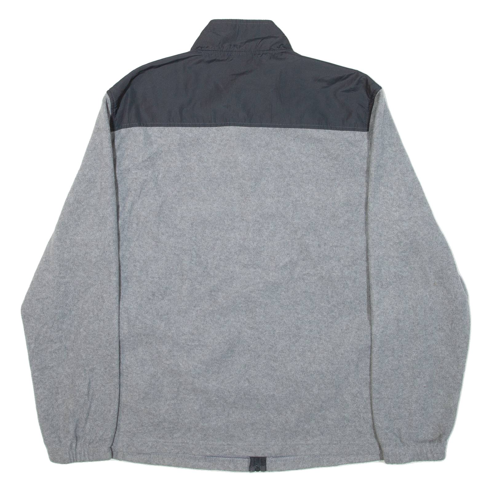 STARTER Mens Fleece Jacket Grey XL