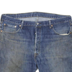 LEVI'S Womens Denim Blue Cut-Off Shorts 3XL W38 Casual Summer Style