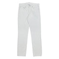 LEVI'S 511 Slim Mens Jeans White Slim Skinny Denim W31 L32 Zip
